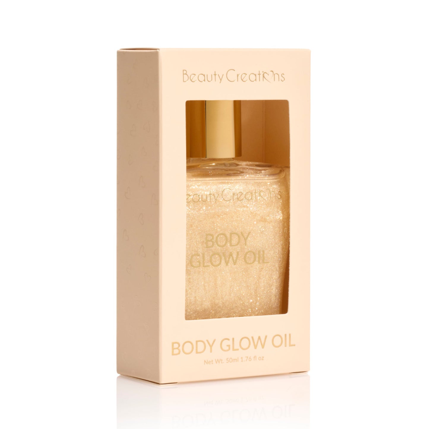 Beauty Creations Body Glow Oil 1.76 fl oz - Gold