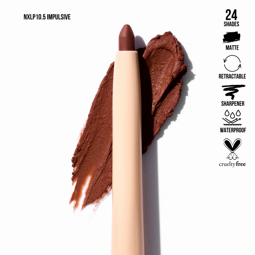 Delineador de labios Nude X de Beauty Creations, 0,01 oz, Impulsive