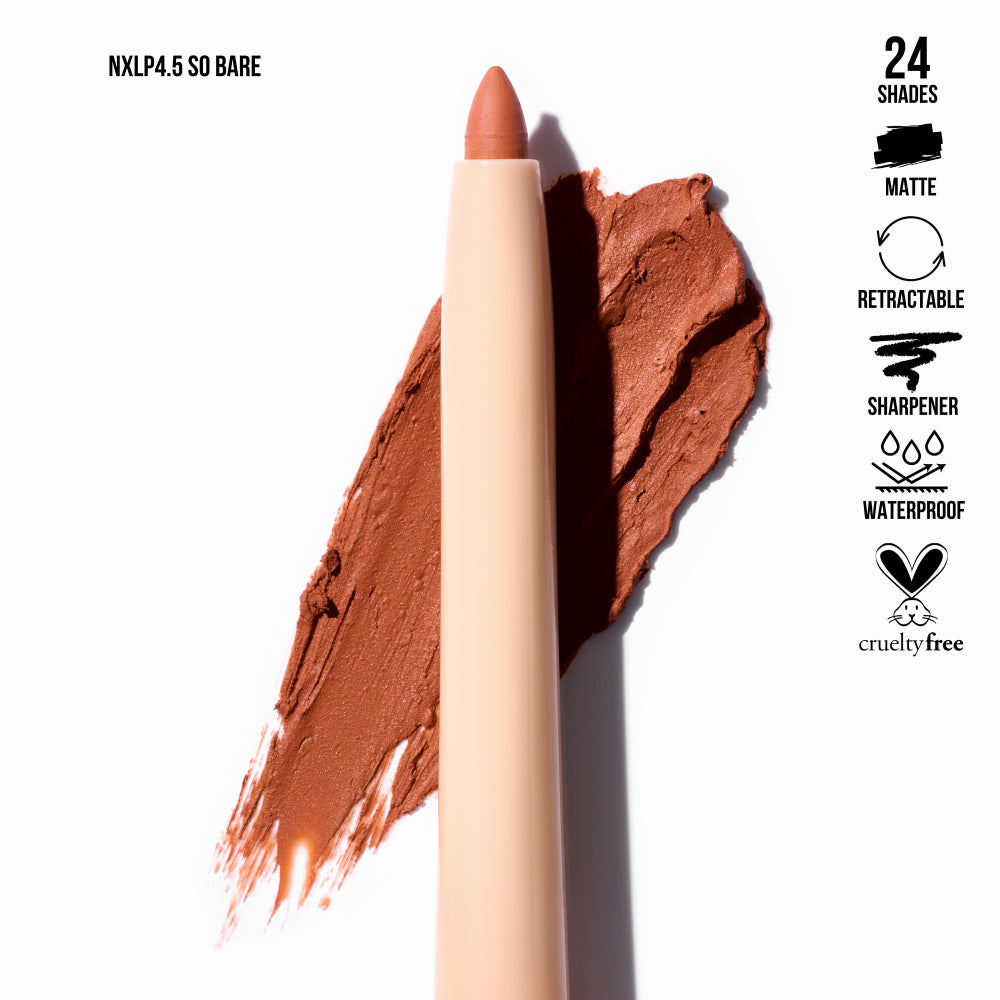 Delineador de labios Nude X de Beauty Creations, 0,01 oz, So Bare