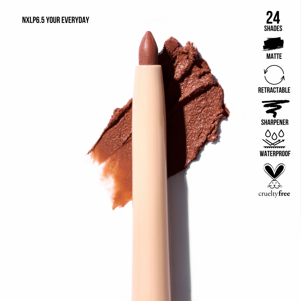 Delineador de labios Nude X de Beauty Creations, 0,01 oz: tu delineador de labios para todos los días