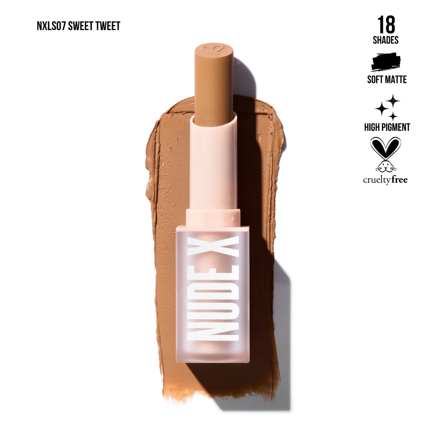 Beauty Creations Nude X Lipstick 0.13 oz - Sweet Tweet