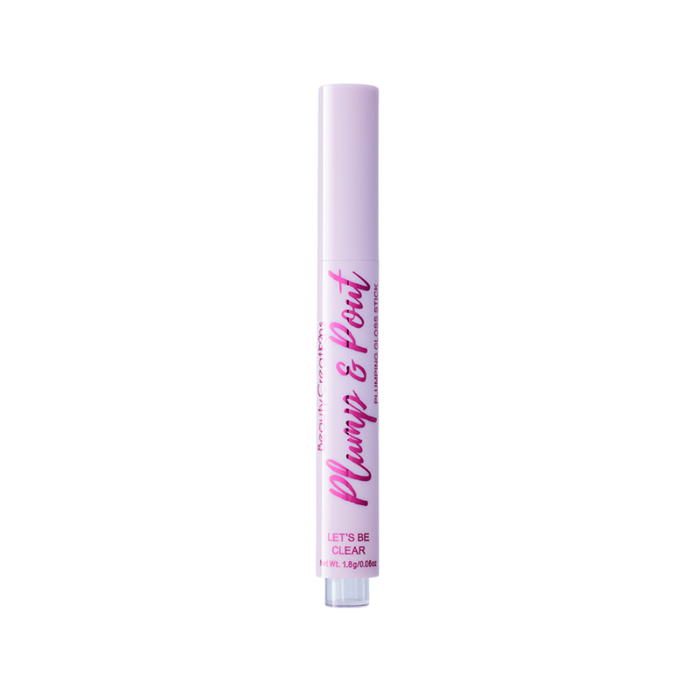 Beauty Creations Plump & Plout Plumping Gloss Stick - Let's Be Clear