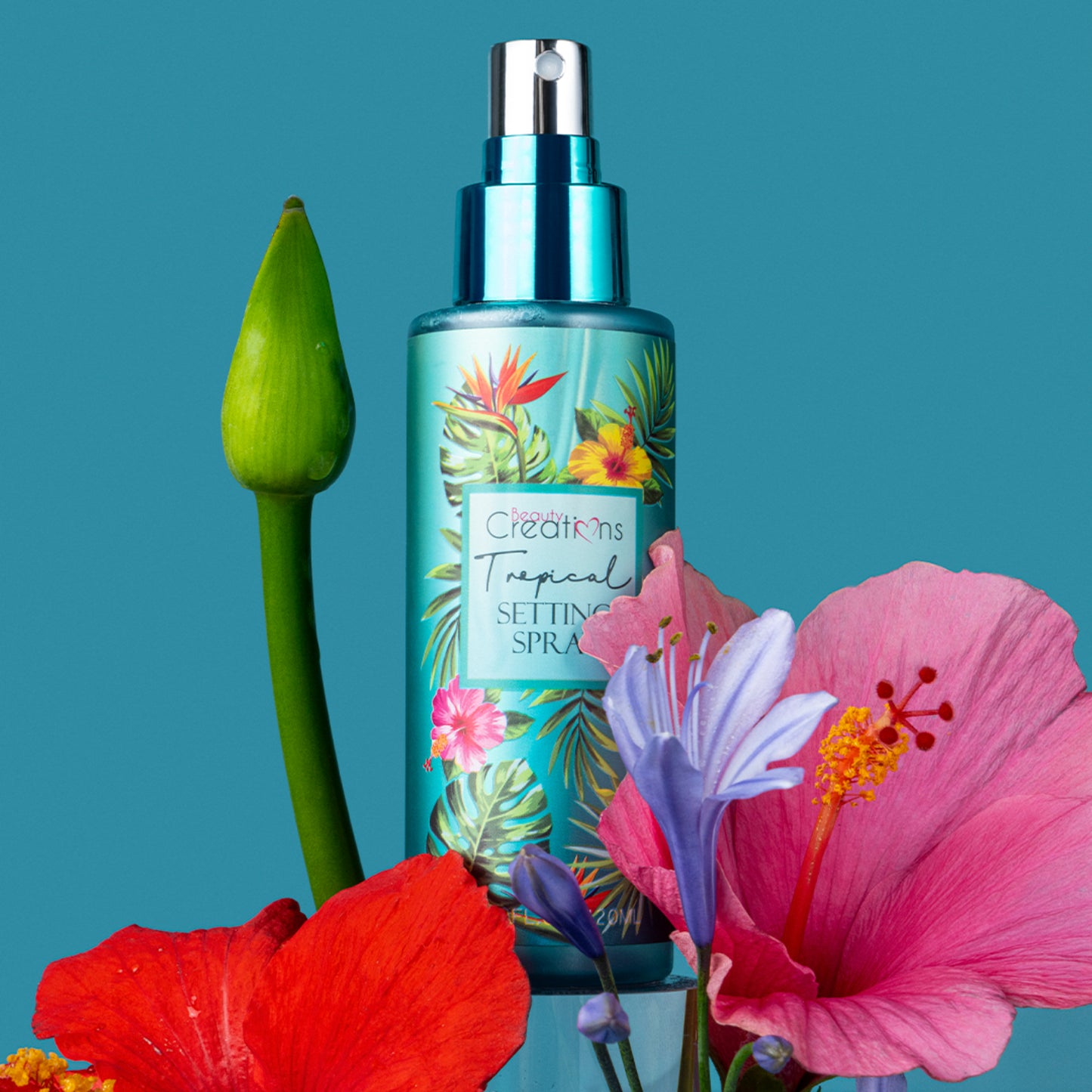 Spray fijador Beauty Creations de 4.0 fl oz - Tropical