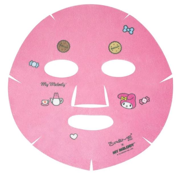 Mascarilla en lámina más suave que las galletas de The Creme Shop x My Melody, 1 unidad