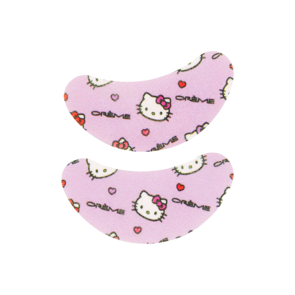 Parches con estampado de fibra para debajo de los ojos de The Crème Shop x Hello Kitty (juego de 3)