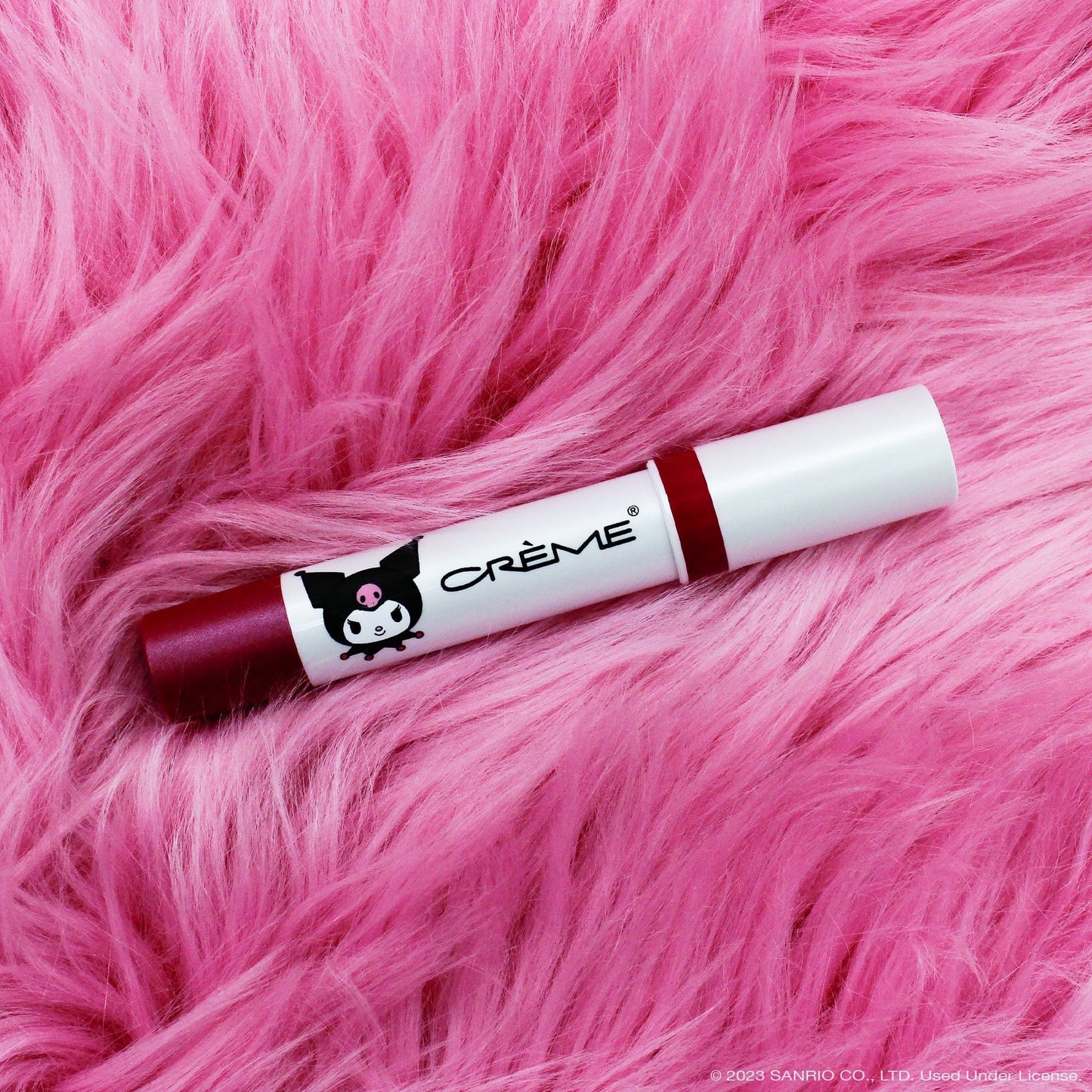 Bálsamo labial hidratante con color Hello Lippy de The Crème Shop x Kuromi - Angelic Rose