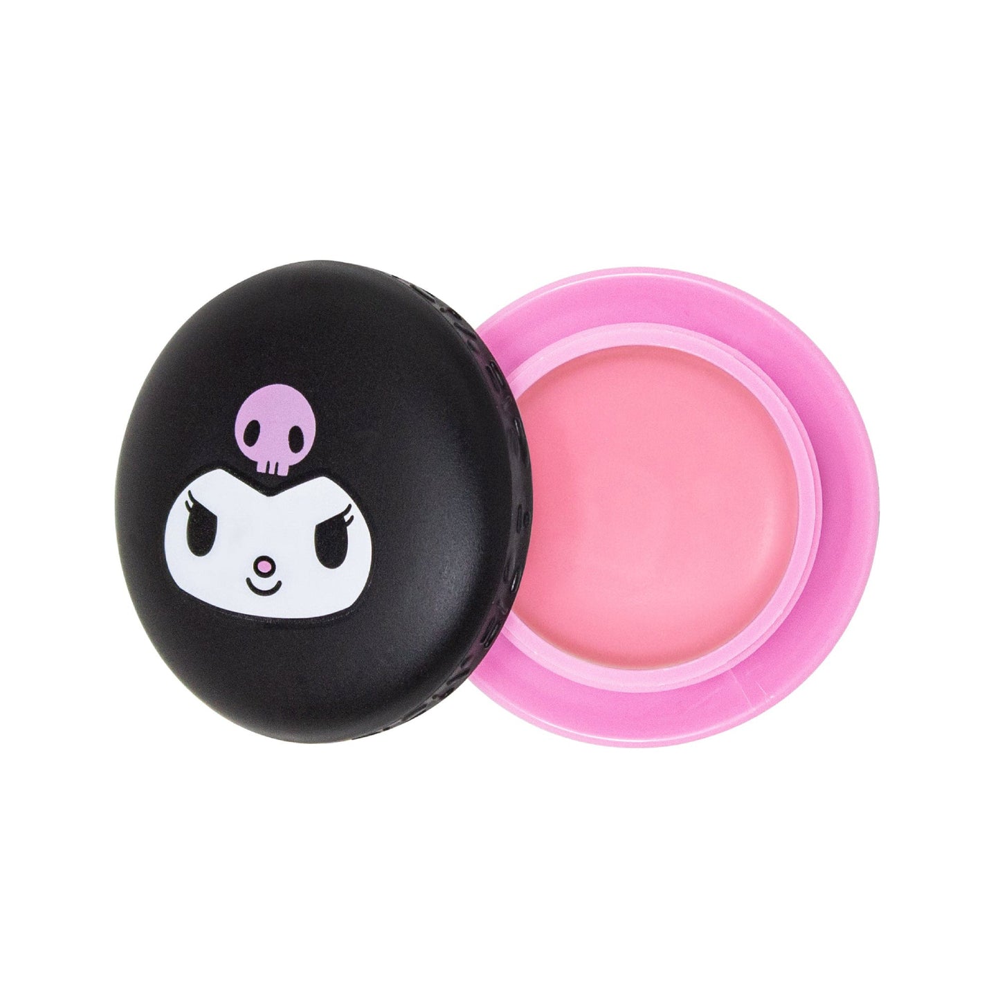 Bálsamo labial The Crème Shop x Kuromi Macaron de 0,26 oz - Crema de frambuesa