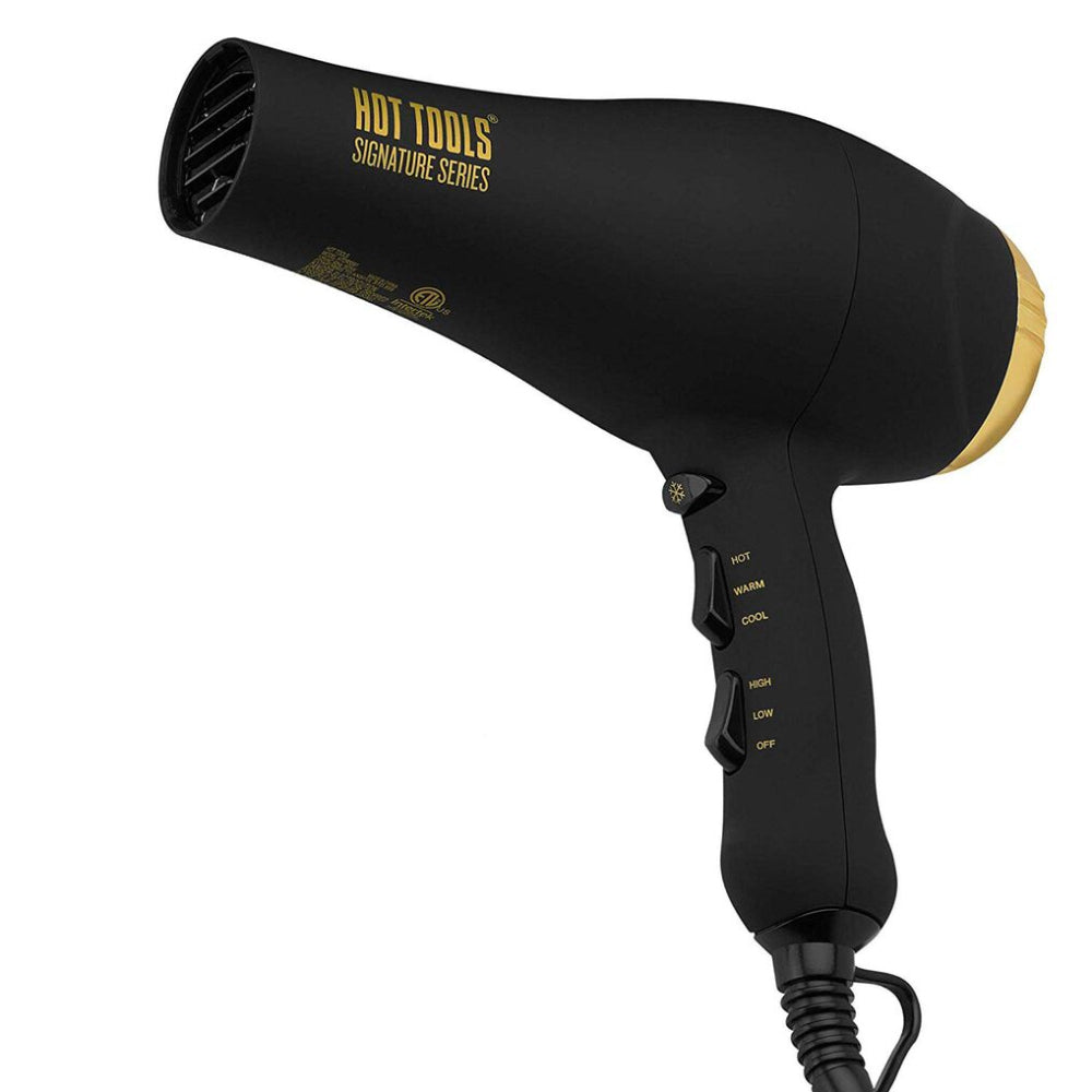 Hot Tools Signature HTDR5581N1 Series Ionic AC Motor Hair Dryer - Black