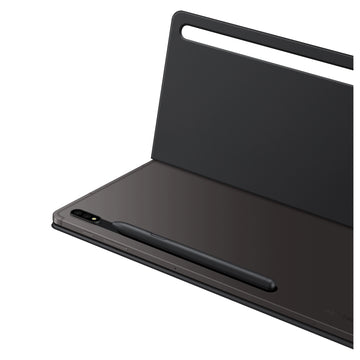 Samsung Mystic Black Keyboard Cover For Galaxy Tab S7 FE, Tab S8+