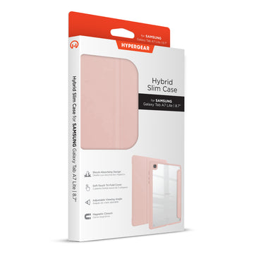 Funda híbrida delgada HyperGear para Samsung Galaxy Tab A7 Lite de 8,7" - Rosa