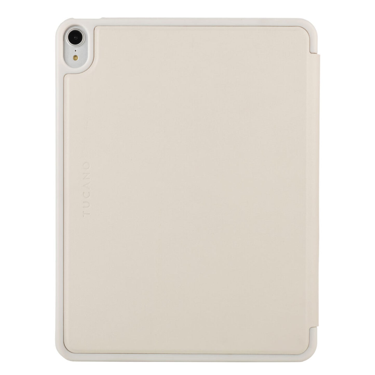 Funda tipo libro Tucano Bamboo para iPad de 10,9" (décima generación) - Color blanco