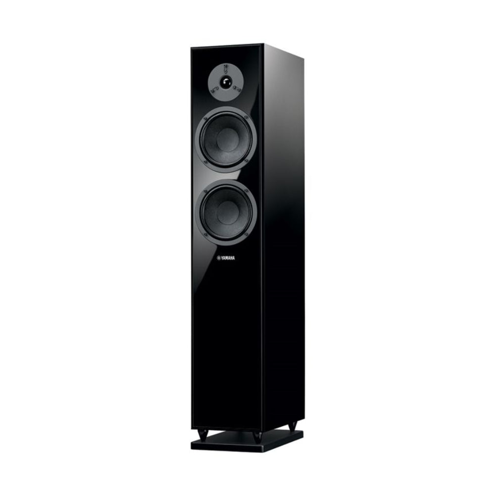 Yamaha NS-F150PN Dual 6.5" 2-Way Floorstanding Speaker - Piano Black