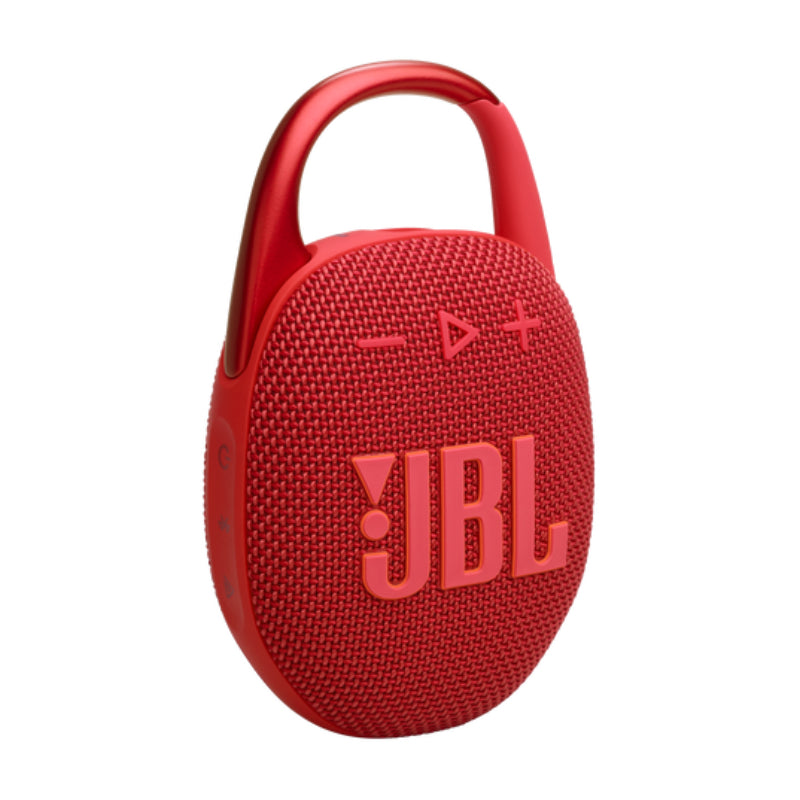 Altavoz Bluetooth ultraportátil JBL Clip 5 - Rojo