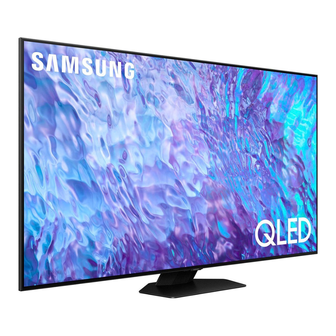 Televisor inteligente Samsung QN75Q80CAFX QLED 4K Tizen de 75", color negro titanio