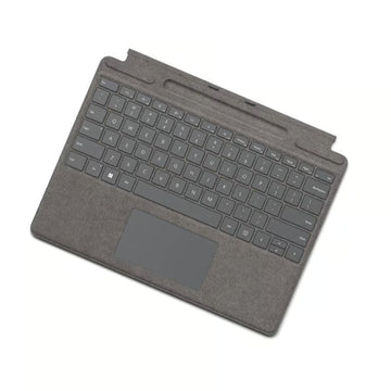 Teclado exclusivo para Microsoft Surface Pro X, Pro 8 y Pro 9: platino
