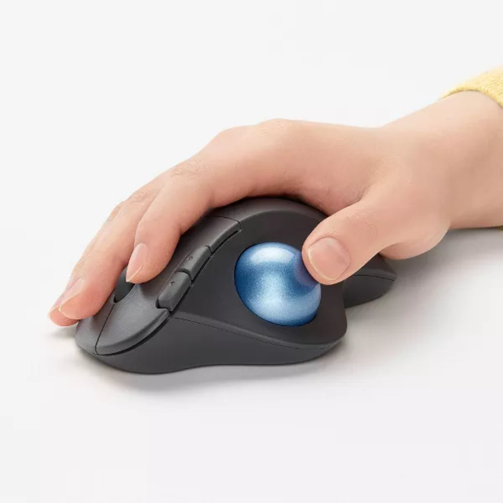 Logitech M575 Wireless Trackball Mouse - Black