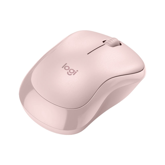 Ratón inalámbrico silencioso Logitech M220 - Rosa