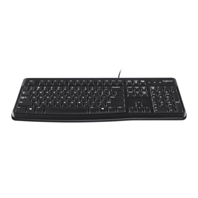 Logitech K120 USB Wired Keyboard - Black