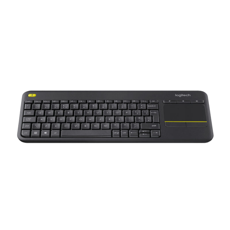 Logitech K400 Plus Wireless Touch Keyboard - Black