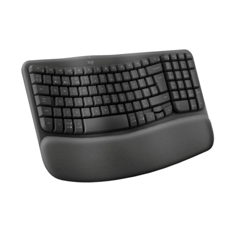 Logitech Wave Keys Bluetooth Keyboard - Black