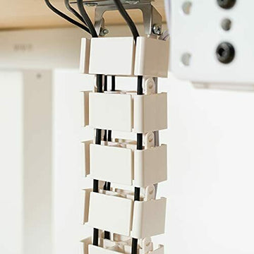 Kit de gestión de cables para vértebras de Vivo, color blanco 