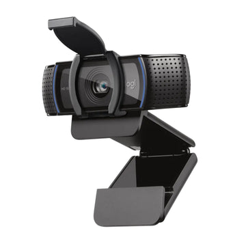 Cámara web Logitech 960-001257 C920s Pro HD, color negro 