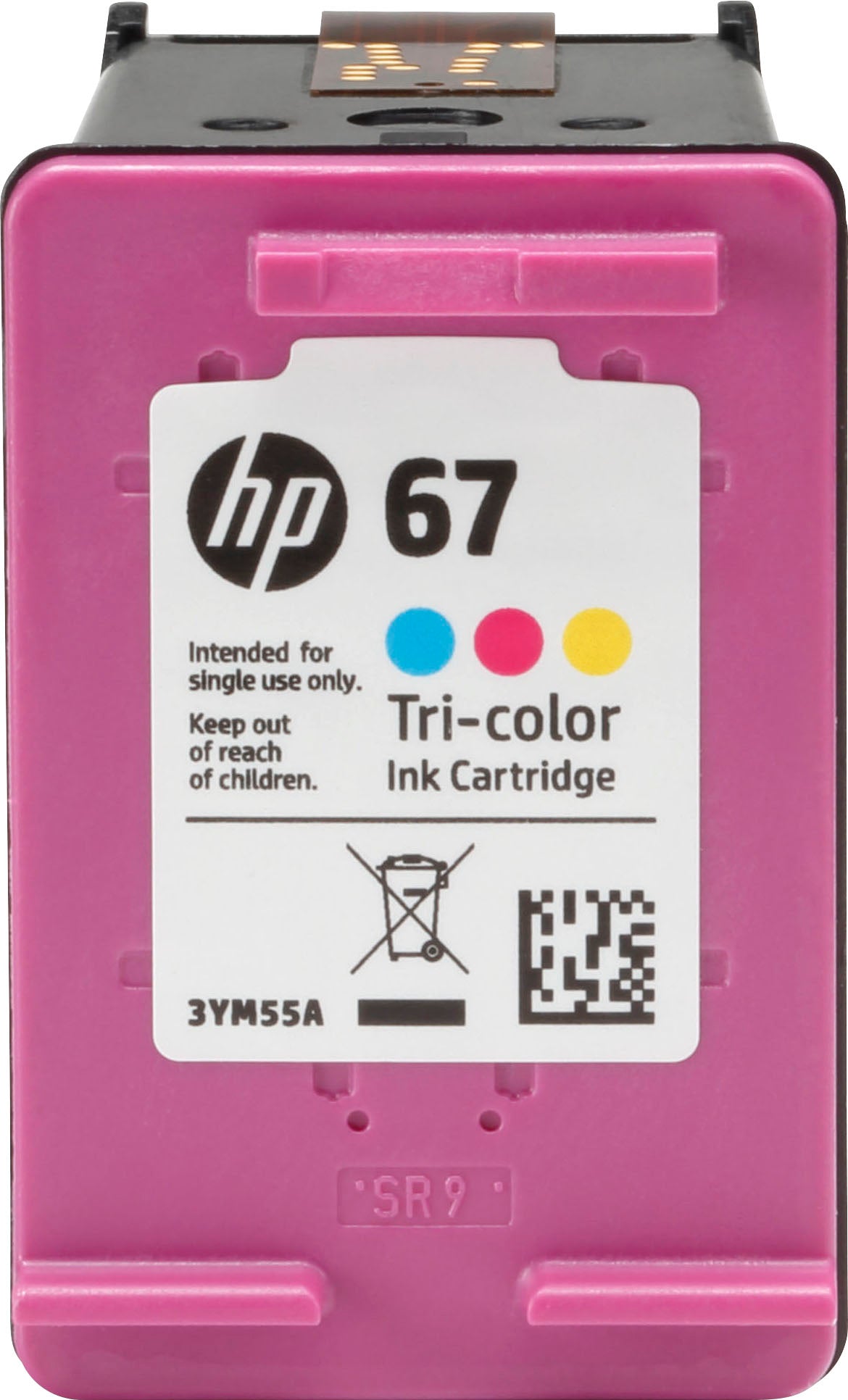 Cartucho de tinta HP 67 3YM55AN/140 - Tricolor