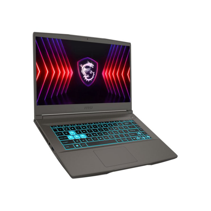 Portátil para juegos MSI Thin A15 de 15,6" - AMD Ryzen 7 7735HS con 16 GB de memoria - SSD de 512 GB - Negro