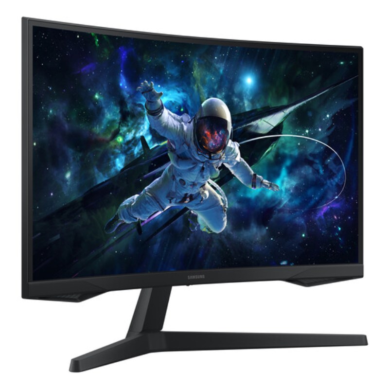 Monitor para juegos Samsung LS27CG552ENX G55C Odyssey LED QHD de 27" (DisplayPort, HDMI), color negro