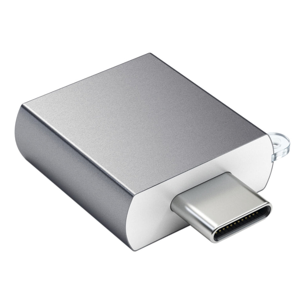 Adaptador USB-C a USB-A 3.0 de aluminio de Satechi - Gris espacial