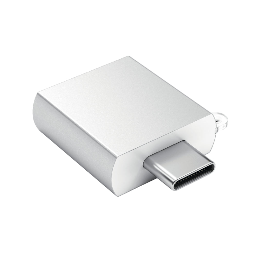 Satechi Aluminum USB-C to USB-A 3.0 Adapter - Silver