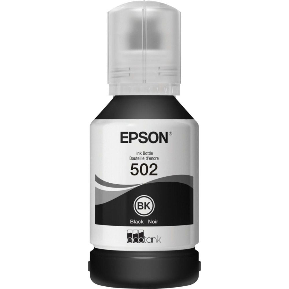 Epson 502 T502120/S EcoTank Ink Bottle - Black