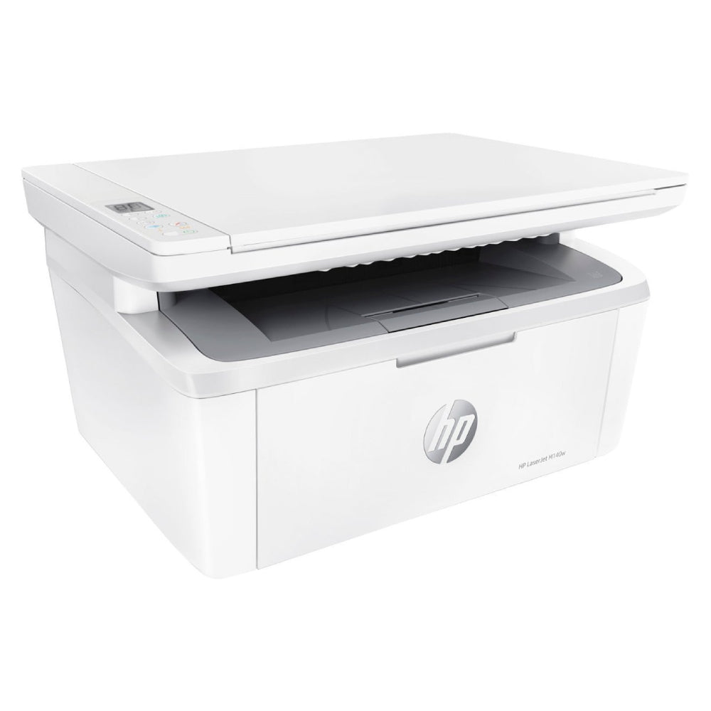 HP LaserJet M140w Wireless Black and White Printer - White