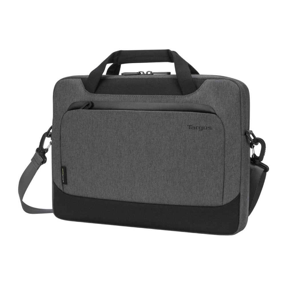 Estuche delgado Targus Cypress EcoSmart para computadora portátil de 14" - Gris