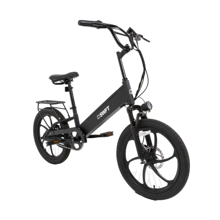 Bicicleta eléctrica compacta SWFT RX - Negra