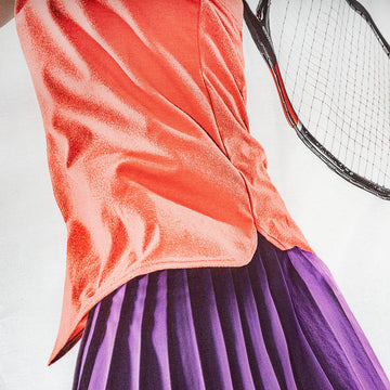 Snurk Twin Size 2-Piece Tennis Pro Duvet Cover Set - Light