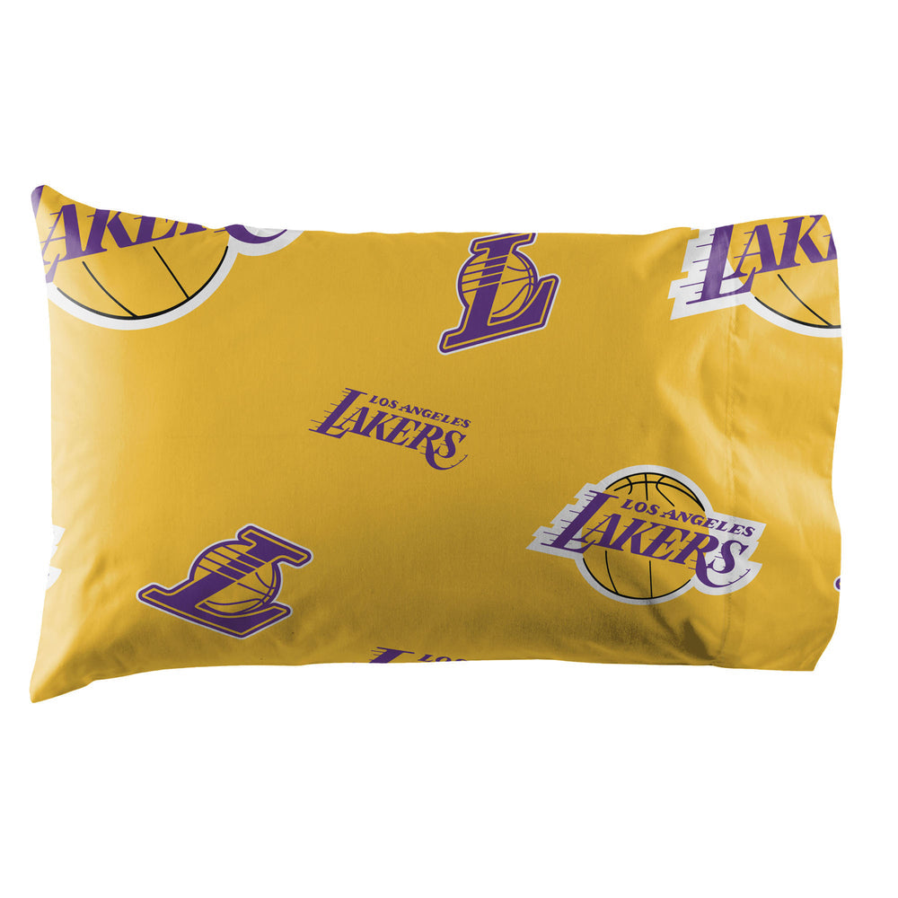 NBA Los Angeles Lakers Twin Bed 4-Piece Comforter Set