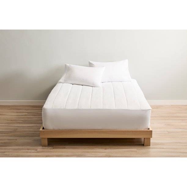 Sunbeam Polyester Twin Size Heated Mattress Pad with Wi-Fi - White