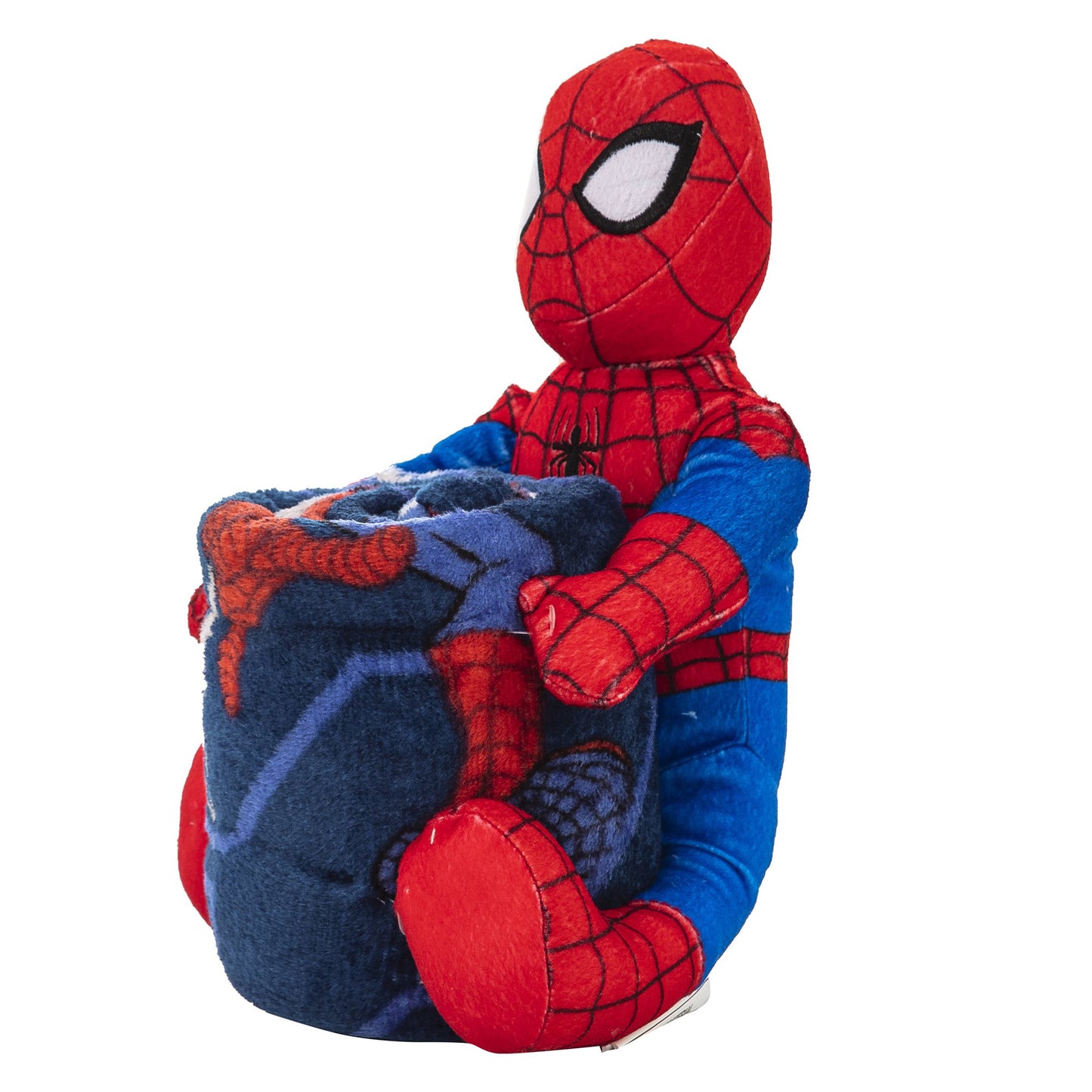 Northwest Marvel Spider-Man, Fearless Spidey Character Hugger Pillow and Silk Touch Throw Set, Multicolor
