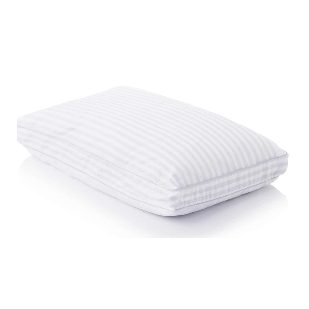 Malouf Convolution King Size Memory Foam Pillow - White