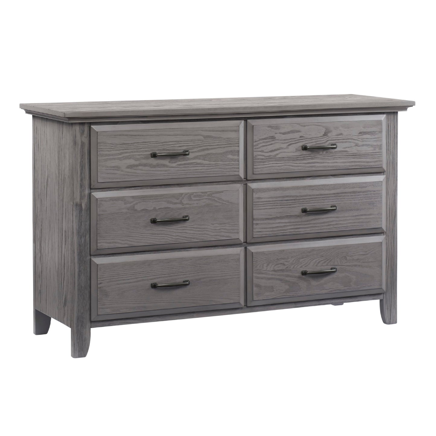 Chandler 56" Dresser with 6 Drawers by Soho Baby - Graphite Gray