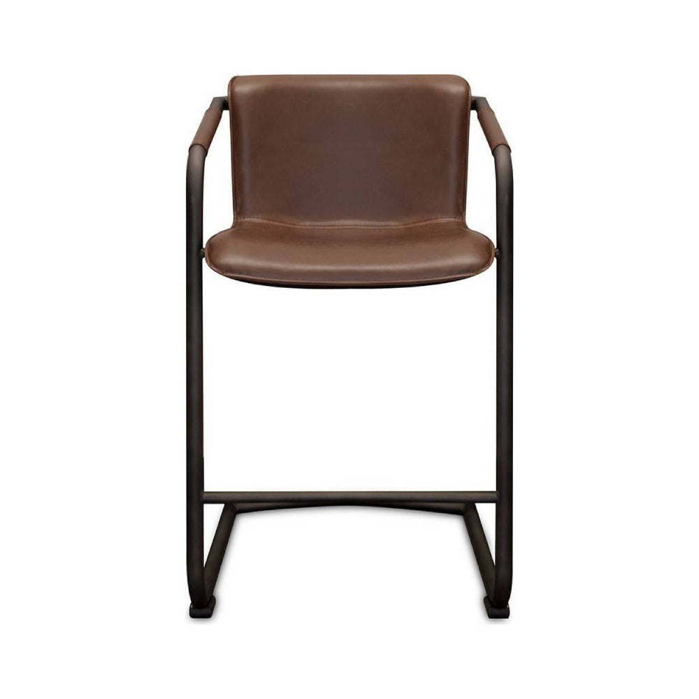 Taburete de isla Juno de 26,5" de Primitive Collections (juego de 2) - Chocolate