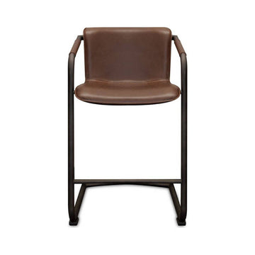 Juno 26.5" Counter Island Stool by Primitive Collections (Set of 2) - Chocolate