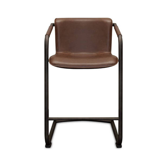 Taburete de isla Juno de 26,5" de Primitive Collections (juego de 2) - Chocolate