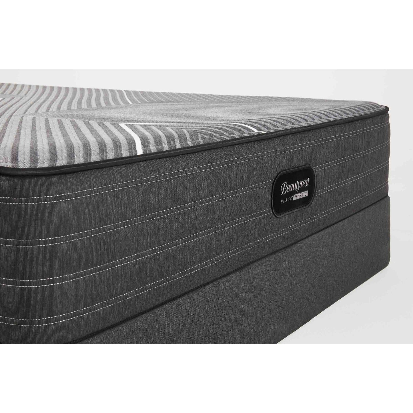 Colchón híbrido firme tamaño Twin XL Beautyrest BX-Class, color negro