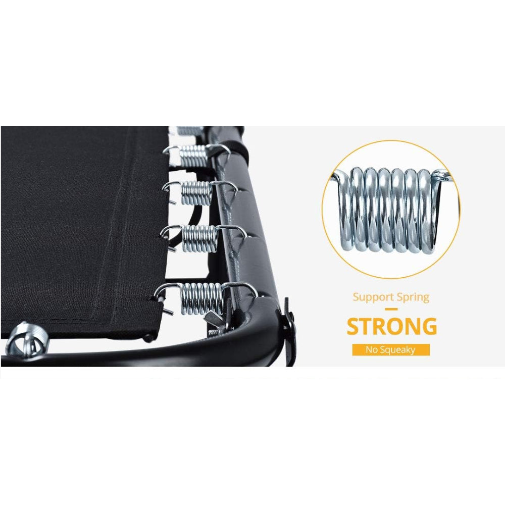 La mejor cama plegable de metal para el hogar sin colchón - Color negro