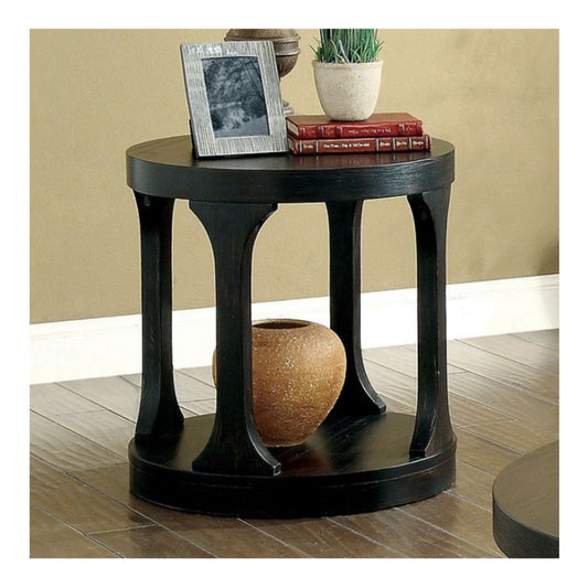 Carrie 23.5" End Table with Open Shelf by Furniture of America