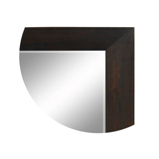 Espejo rectangular de madera
