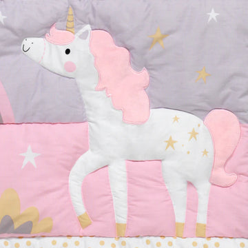 Bedtime Originals Rainbow Unicorn Bedding Set (3 Pieces)