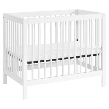 Soho Baby Essential White 4-in-1 Mini Convertible Wooden Crib